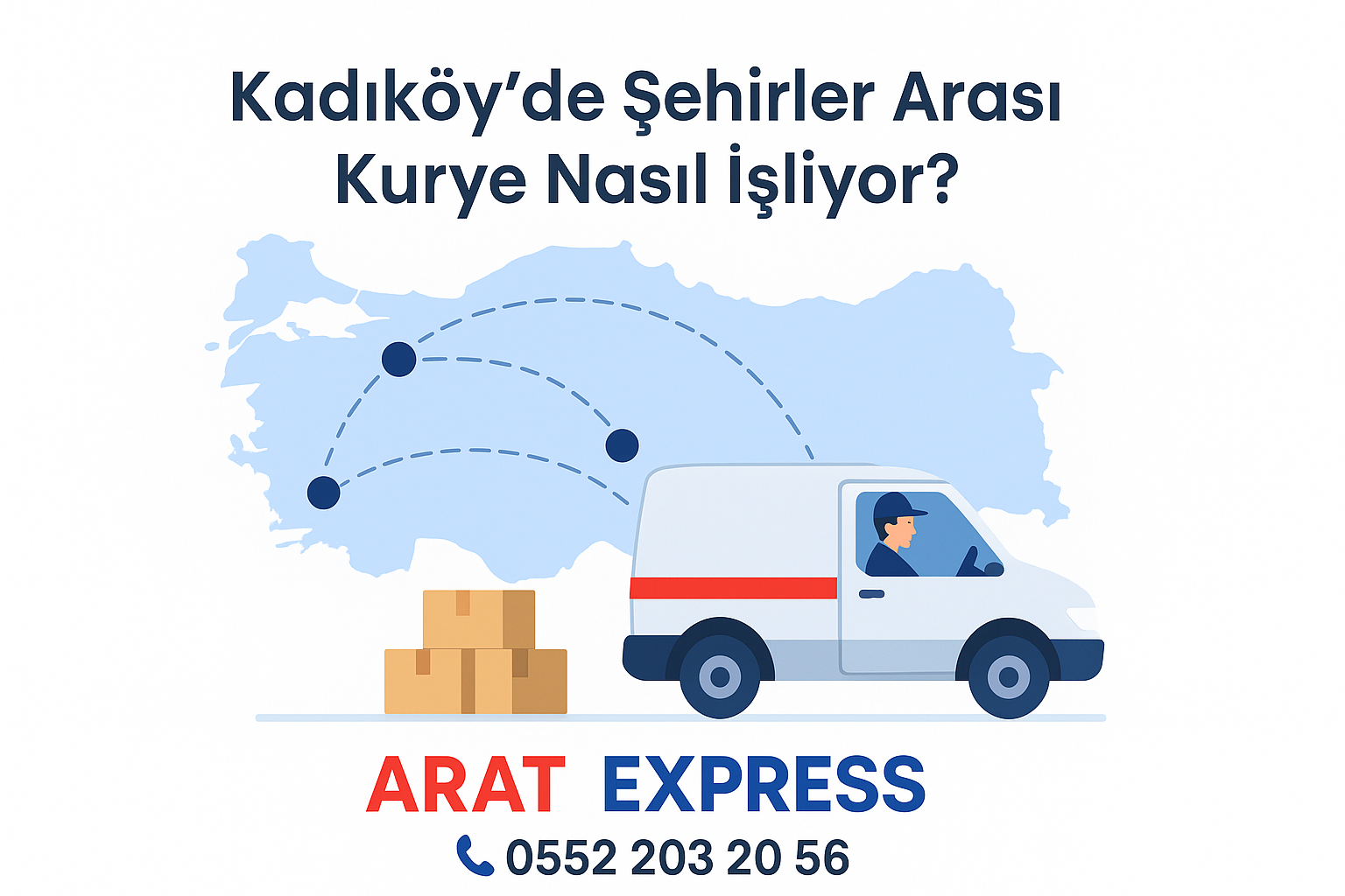  Kadıköy'de Şehirler Arası Kurye Nasıl İşliyor?
